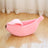Banana shaped semi-enclosed pet bed for cats, photo 43 of 61