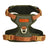 Vintage style no pull dog harnesses in five colours