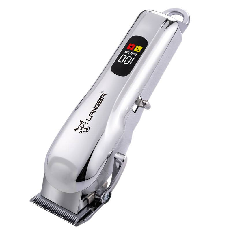 Rechargeable Dog and Cat Hair Clipper with 4 Guide Combs and Oil
