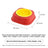 Ceramic Slow Feeder Pet Bowl with Removable Yogurt Box and Non-Slip Base in Seven Colours