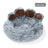 Bear Paw Pet Sofa Bed with Soft Long Plush for All Seasons