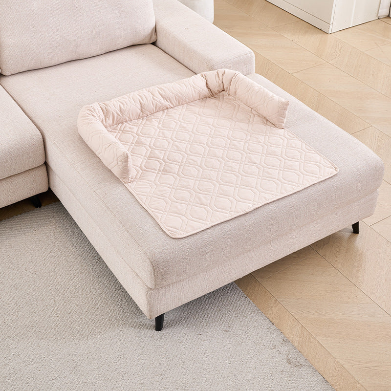 Waterproof Plush Pet Sofa Cushion with Non-Slip Bottom