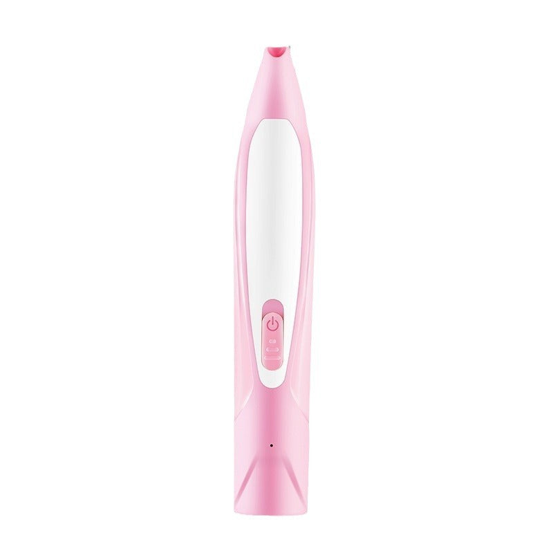 Cordless Dog Paw Trimmer with LED Light and Rounded Safety Blades