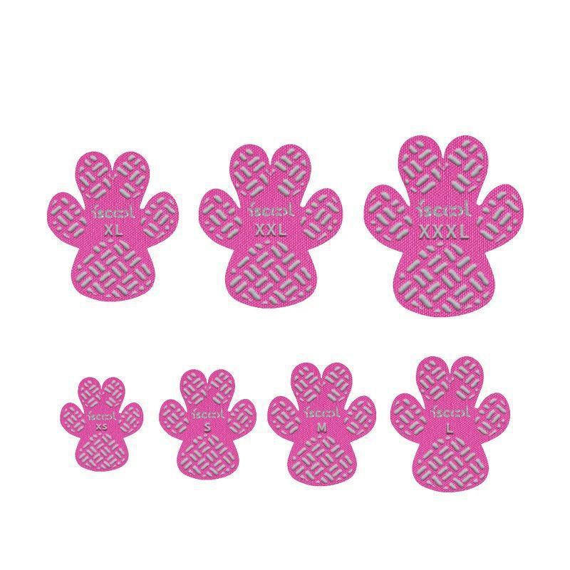 Anti-slip dog paw grip pads pack of four in black, product image 21
