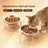 Stainless steel hanging pet bowl with cage stand