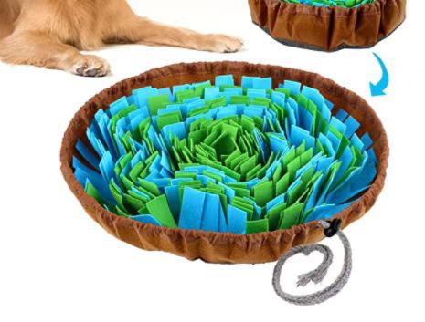 Felt Snuffle Mat Slow Feeder for Dogs, Nose Work Training Pad