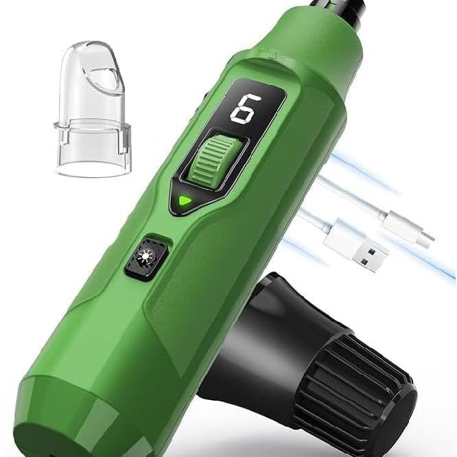 Seven-Speed Pet Nail Grinder with LED Screen and Light