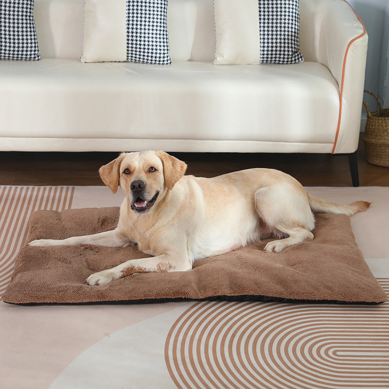 Deep space grey crate pad for dogs and cats