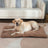 Deep space grey crate pad for dogs and cats