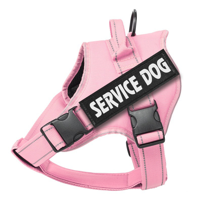 Reflective breathable mesh dog harness with metal D-ring, product image 46