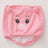 Washable cotton male dog belly band in Bee, close-up detail