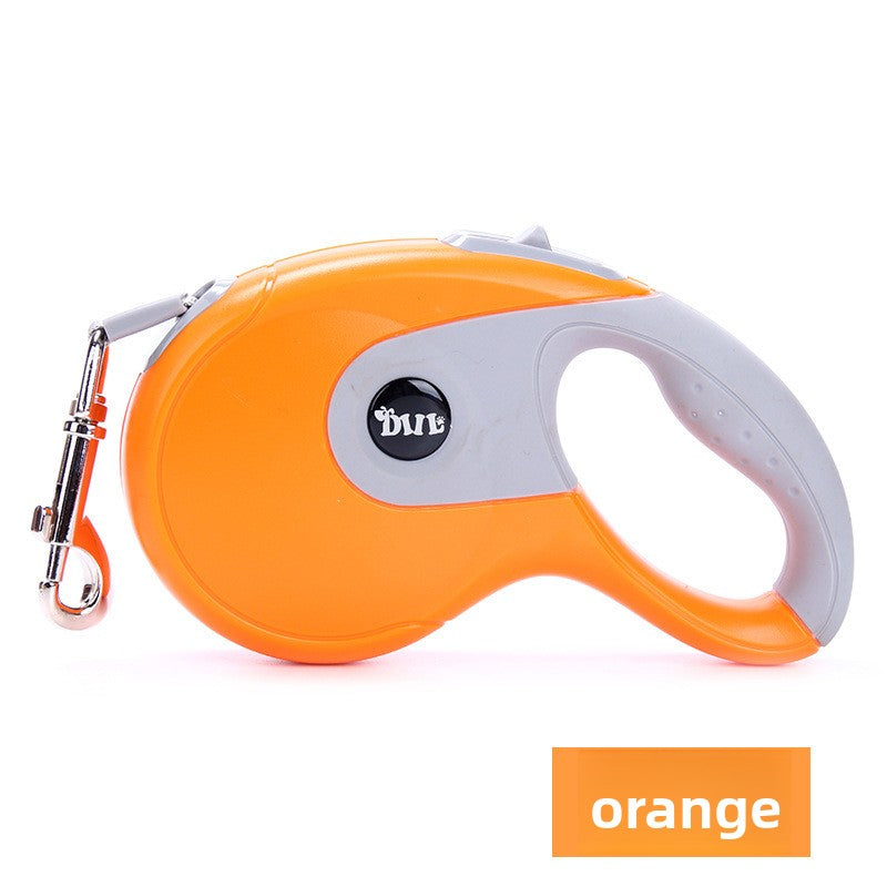 Retractable dog lead with anti-slip grip, 3 lengths available
