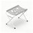 Detachable pet grooming and bathing table in blue
