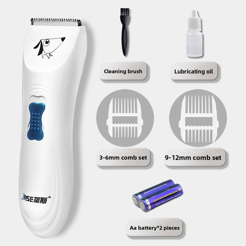 Cordless Rechargeable Dog Hair Clipper, Lightweight 257g
