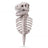 Lightweight dinosaur skeleton costume for dogs and cats, available in 3 colours, image 11