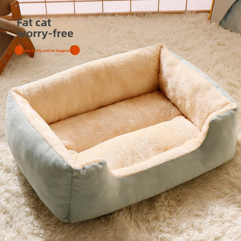 Soft flannel pet bed mat, sizes from 45 x 30cm