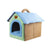 Animal Design Pet House for Cats and Small Dogs, Washable