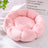 Round long plush pet nest for cats and dogs, view 37