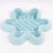 Pet Slow Feeder Bowl with Non-Slip Base in Square or Hexagonal Plum Blossom Shapes