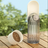 2-in-1 Portable Dog Water Bottle with Lanyard for Walks