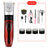 Cordless Dog Hair Clippers with Guide Combs, Low Noise Trimmer Kit