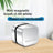 Magnetic double sided aquarium glass cleaner, black or white, view 13