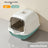 Enclosed Cat Litter Box with UV Light and Odour Control