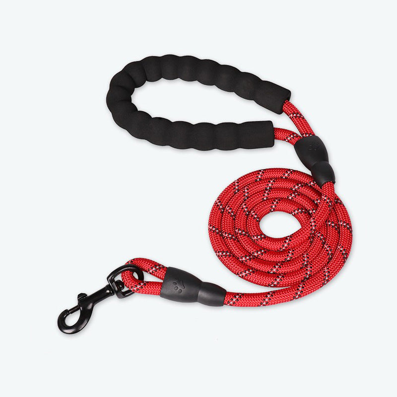 Reflective dog leads in seven colours and four lengths