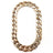 Chain link style dog collar with shiny metallic finish, product image 23