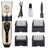 Cordless Pet Hair Clipper Set with Flat Shears and Guide Combs
