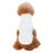 Fleece lined hooded pet sweatshirts in ten plain colours