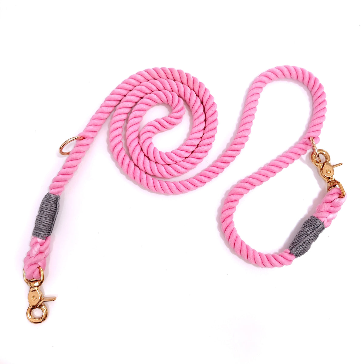 Braided cotton dog lead, ideal for everyday use