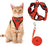 Reflective vest harness with adjustable lead, ideal for everyday use