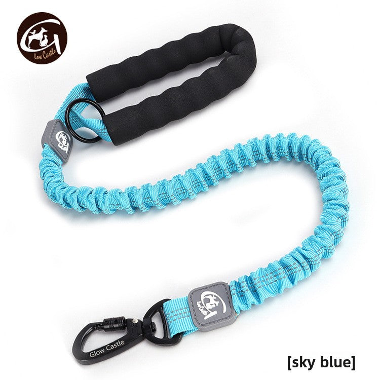 Elastic bungee dog lead with zinc alloy hook, product image 37