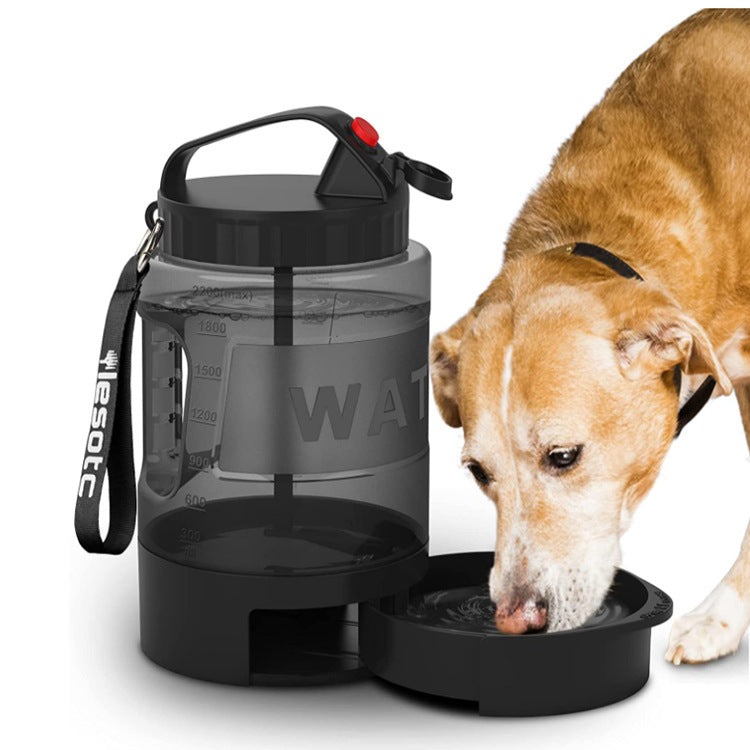 MOQ:2    2.2L Dog Kettle Large Capacity Drinking Kettle Outdoor Sports Kettle Outdoor Cat and Dog Kettle