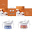Ceramic Pet Bowl with Anti-Spill Design and Silicone Pad