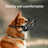Soft silicone basket dog muzzle with straps, product image 2