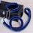 Nylon dog lead with ergonomic grip, available from Pet Royale UK