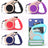 Retractable dog lead with bone print housing, product image 4