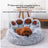 Round and rectangular pet bed in many colours, further angle view