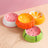 Ceramic Fruit-Shaped Pet Feeding Bowl with Anti-Spill Base in Small and Large Sizes