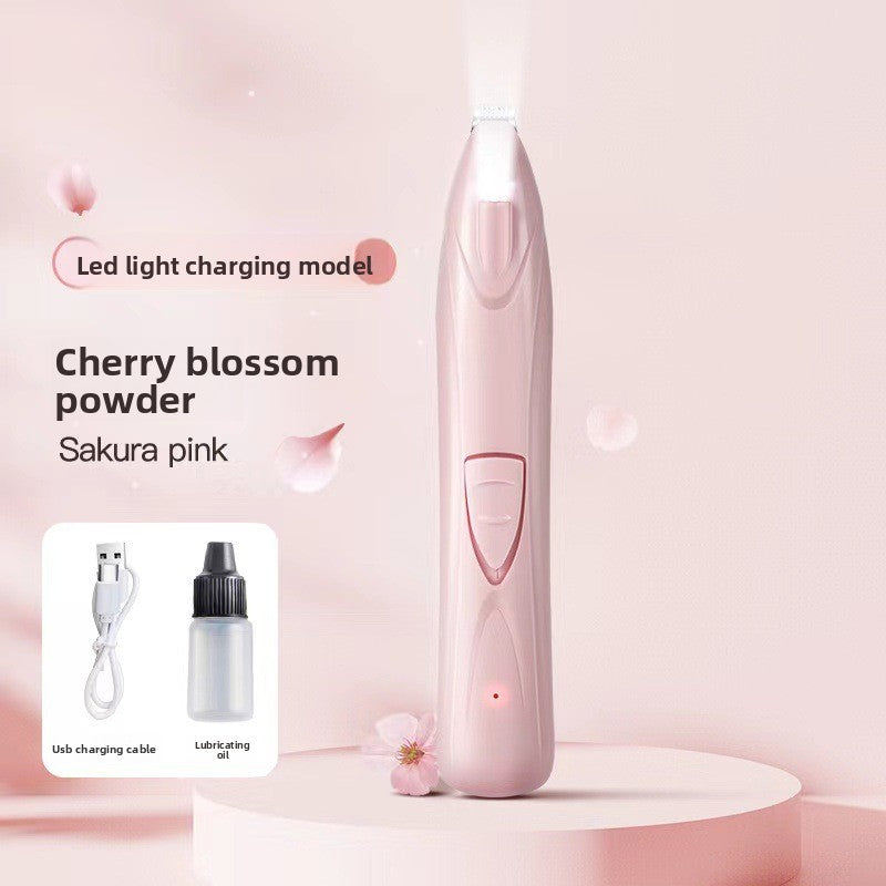 Quiet Pet Foot Hair Shaver, Battery or Rechargeable for Dogs and Cats