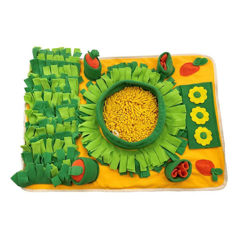Interactive Pet Snuffle Mat for Dogs and Cats, Scent Foraging