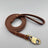 Wide dog lead with metal hook, 3 lengths available