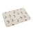 Thick plush pet sleeping mat with brown bear print, view 5