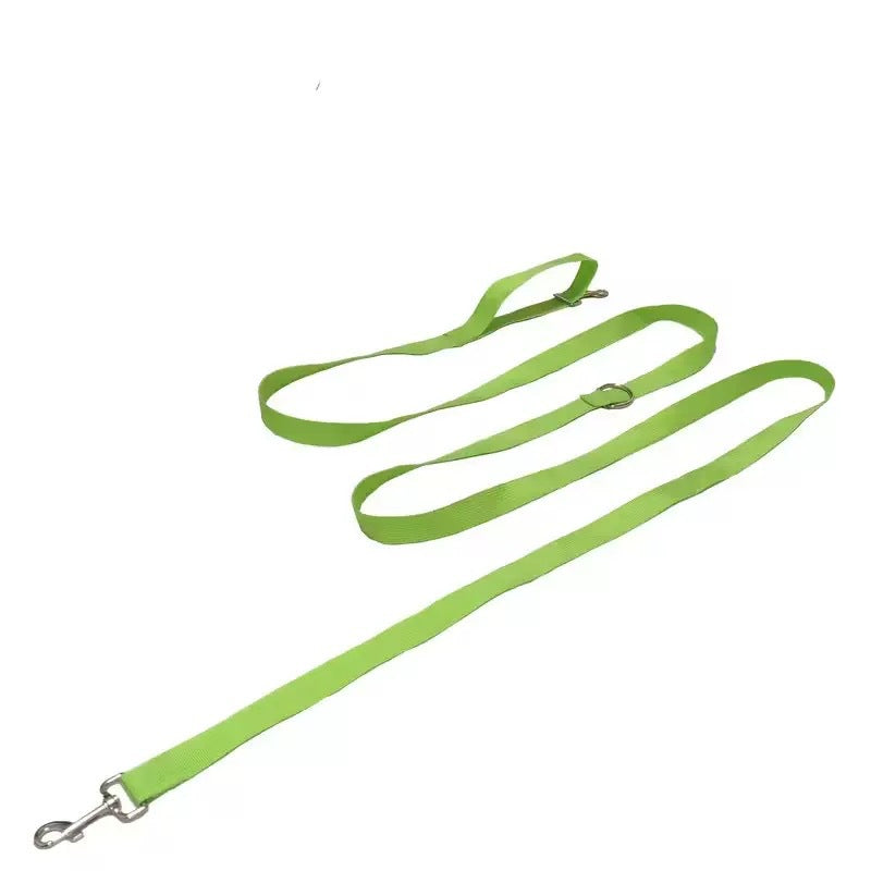 Thick nylon dog walking lead 238cm long, product photo