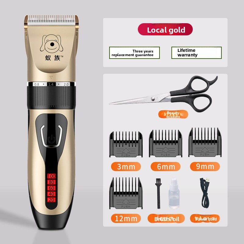 Quiet rechargeable pet hair clipper, photo 12 of 17