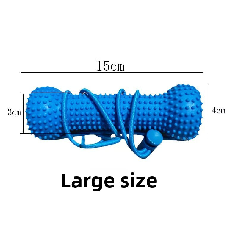 Dog Finger Toothbrush and Dental Chew Toy, Textured Rubber Brush