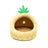 Semi-enclosed washable cat bed with cute animal print design, photo 21
