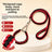 Braided nylon rope dog lead in 7 colour options